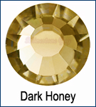 Dark Honey RG Premium Rhinestone